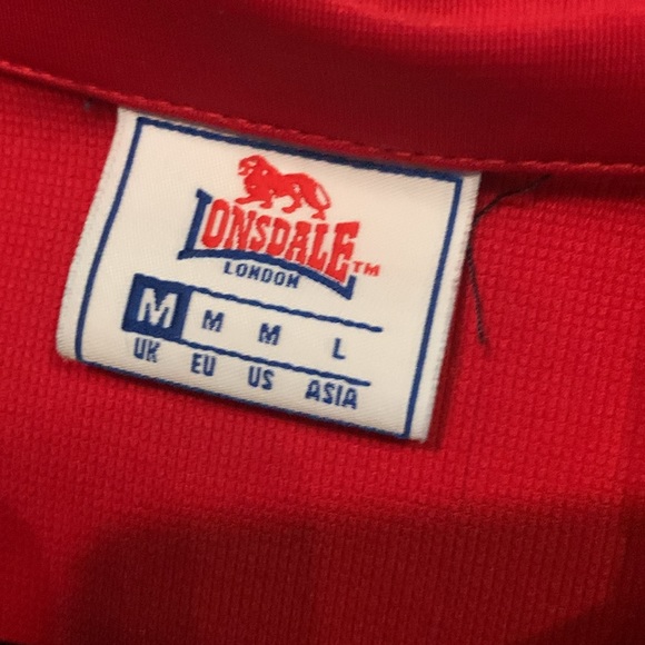 NWOT Lonsdale London Retro Tracksuit Jacket Med - Picture 6 of 7